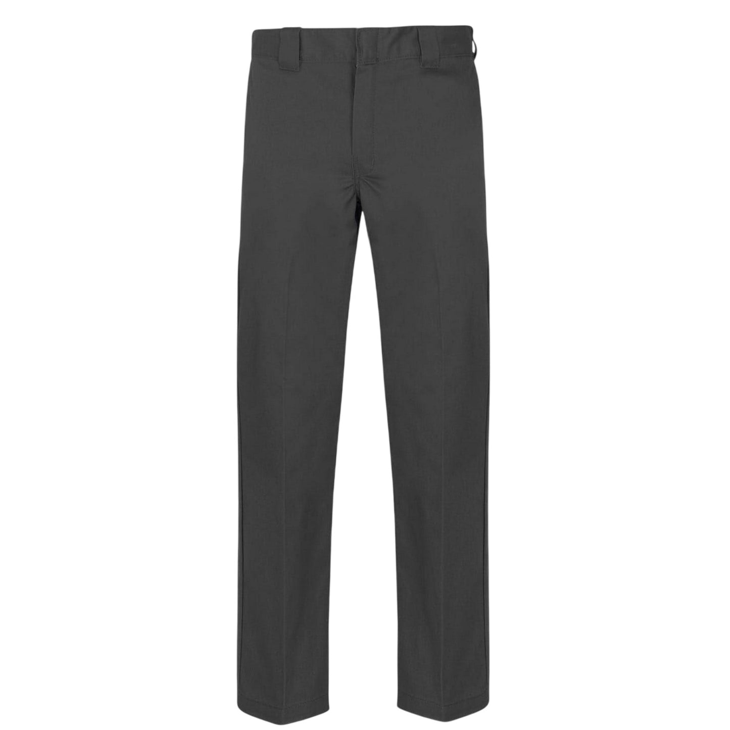 Charcoal - Front - Dickies Mens Cotton Blend Slim Trousers