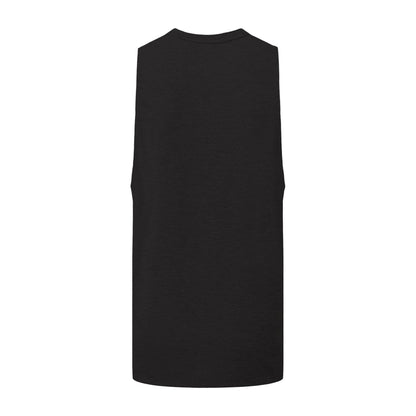 Black - Back - Everlast Mens Vest Top