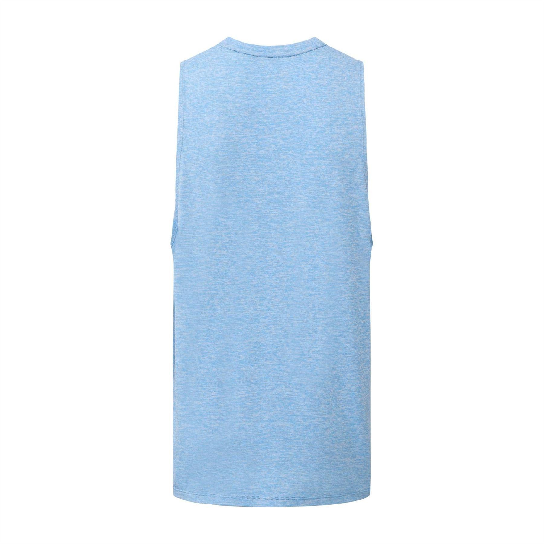 Light Blue - Back - Everlast Mens Vest Top