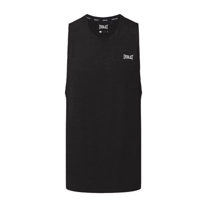 Black - Front - Everlast Mens Vest Top