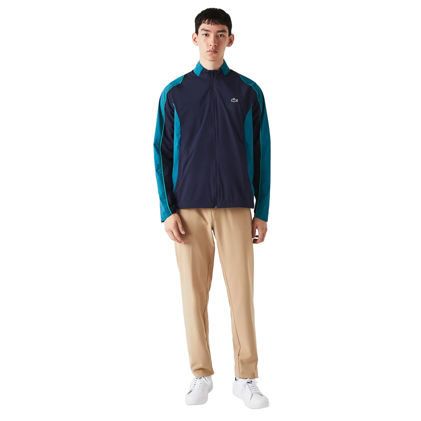 Navy - Lifestyle - Lacoste Mens Collapsible Sports Golf Jacket