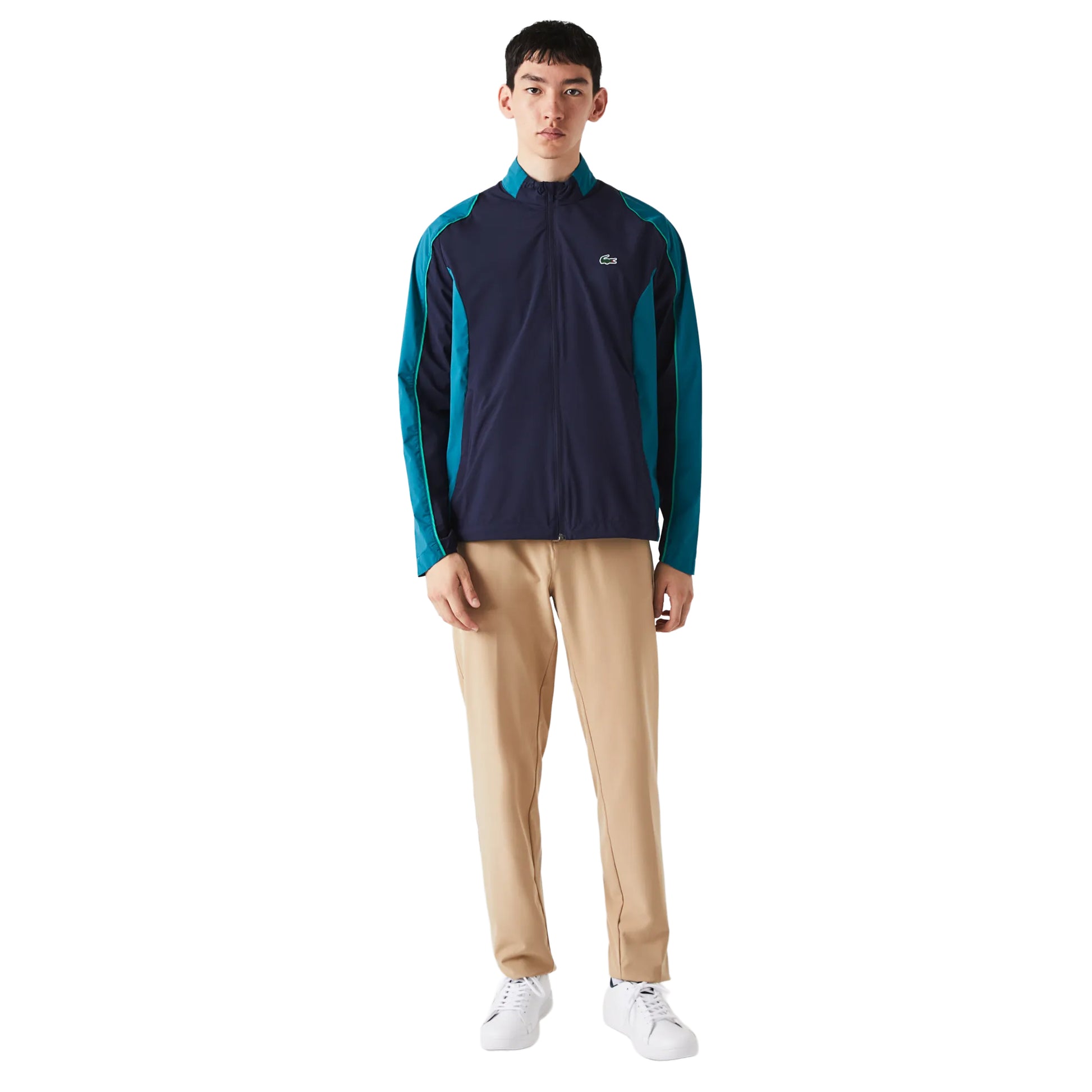 Navy - Lifestyle - Lacoste Mens Collapsible Sports Golf Jacket