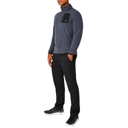 Black - Side - Calvin Klein Mens Bullet Stretch Golf Trousers