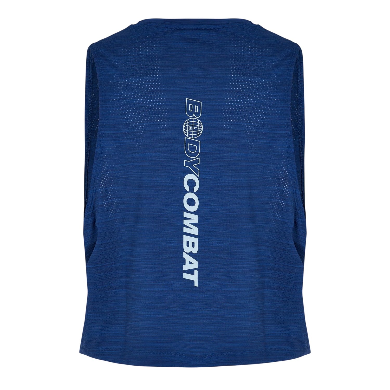 Blue - Back - Reebok Mens Les Mills Bodycombat Crew Neck Tank Top