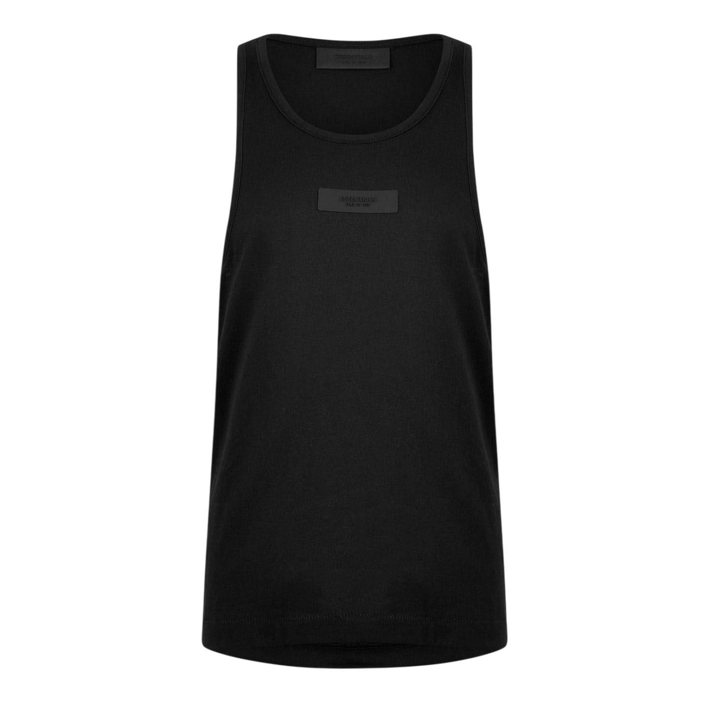 Black - Front - Fear Of God Essentials Womens-Ladies Cotton Blend Tank Top