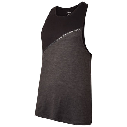 Black - Side - Dare 2B Mens Henry Holland No Sweat Tank Top