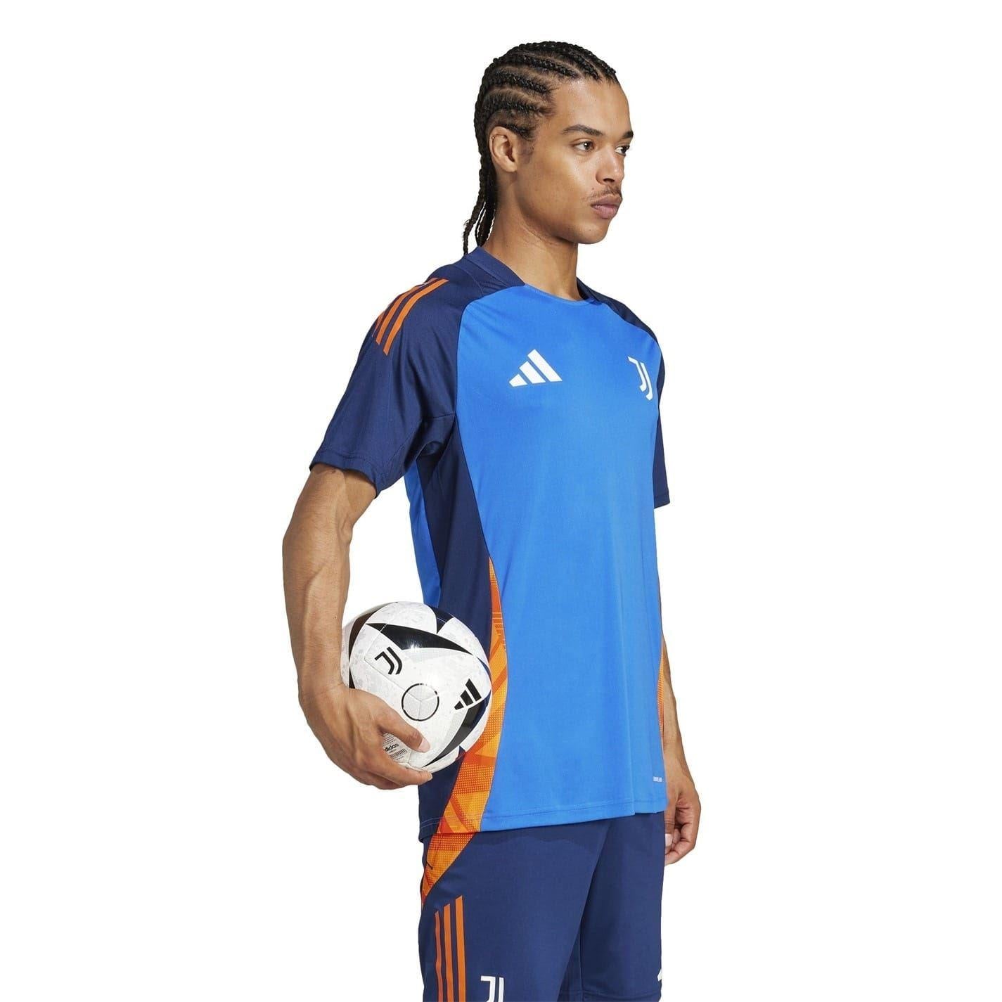 Blue - Pack Shot - Adidas Unisex Adult Tiro 24 Competition Juventus FC Training Jersey