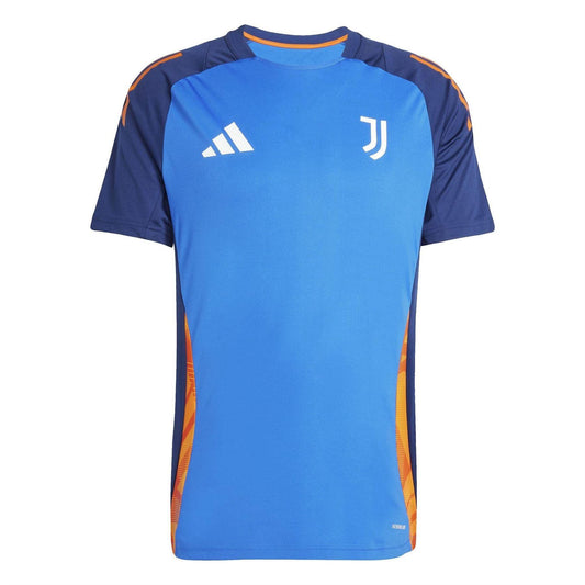 Blue - Front - Adidas Unisex Adult Tiro 24 Competition Juventus FC Training Jersey