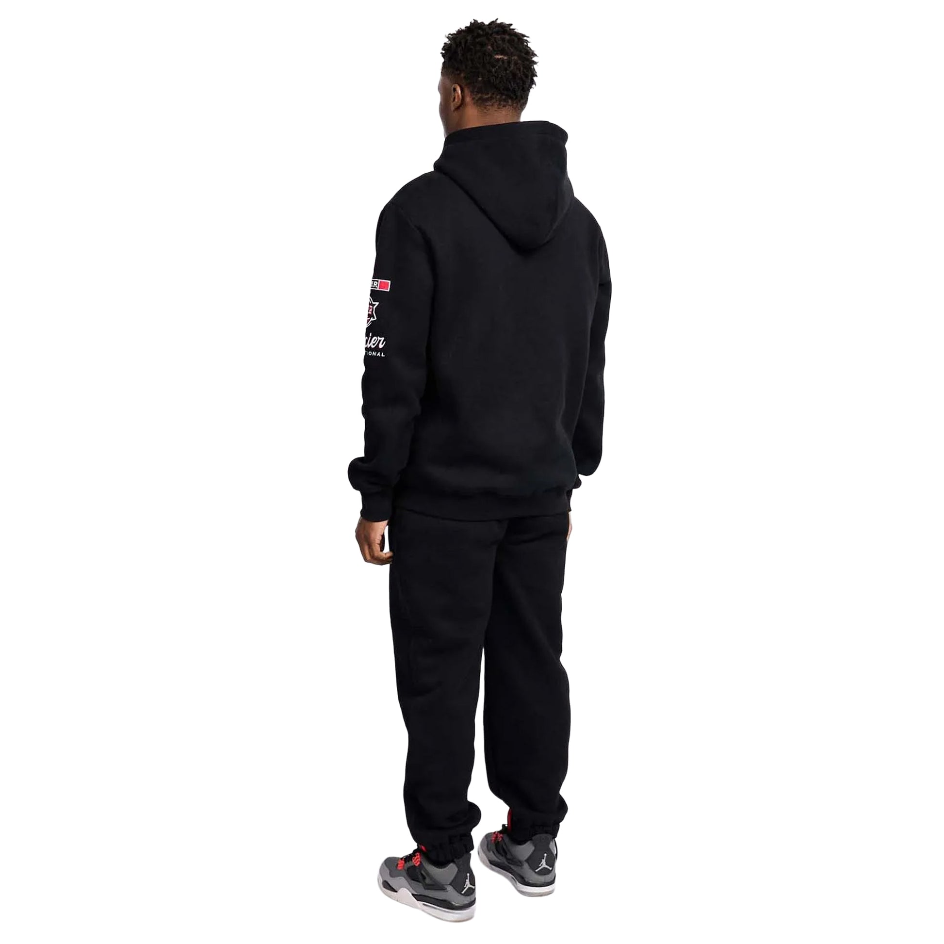 Black - Back - Mercier Mens International Jogging Bottoms