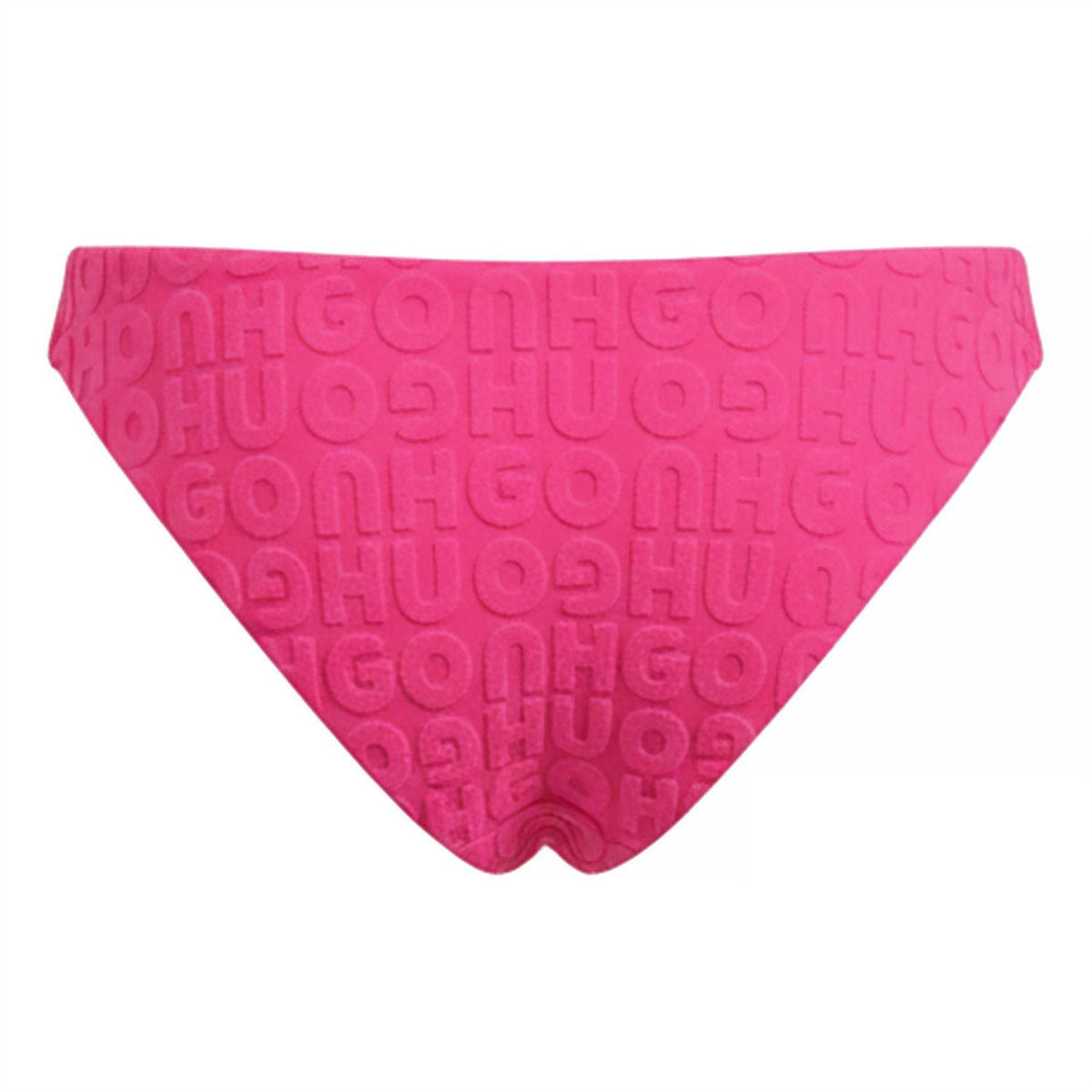 Pink - Back - Hugo Womens-Ladies Tanga Swim Briefs