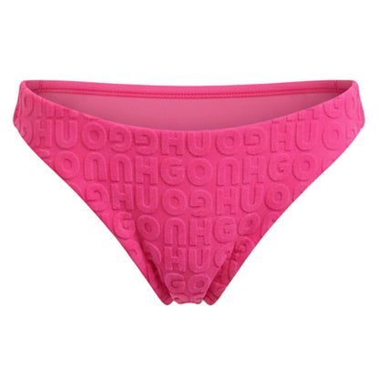 Pink - Front - Hugo Womens-Ladies Tanga Swim Briefs
