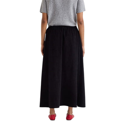 Black - Back - Nobody's Child Womens-Ladies Relaxed Fit Maxi Skirt