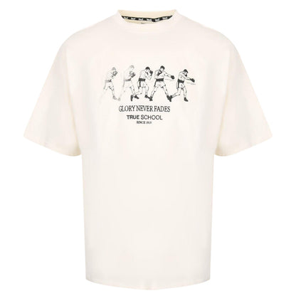 White - Front - Everlast Mens Boxer T-Shirt