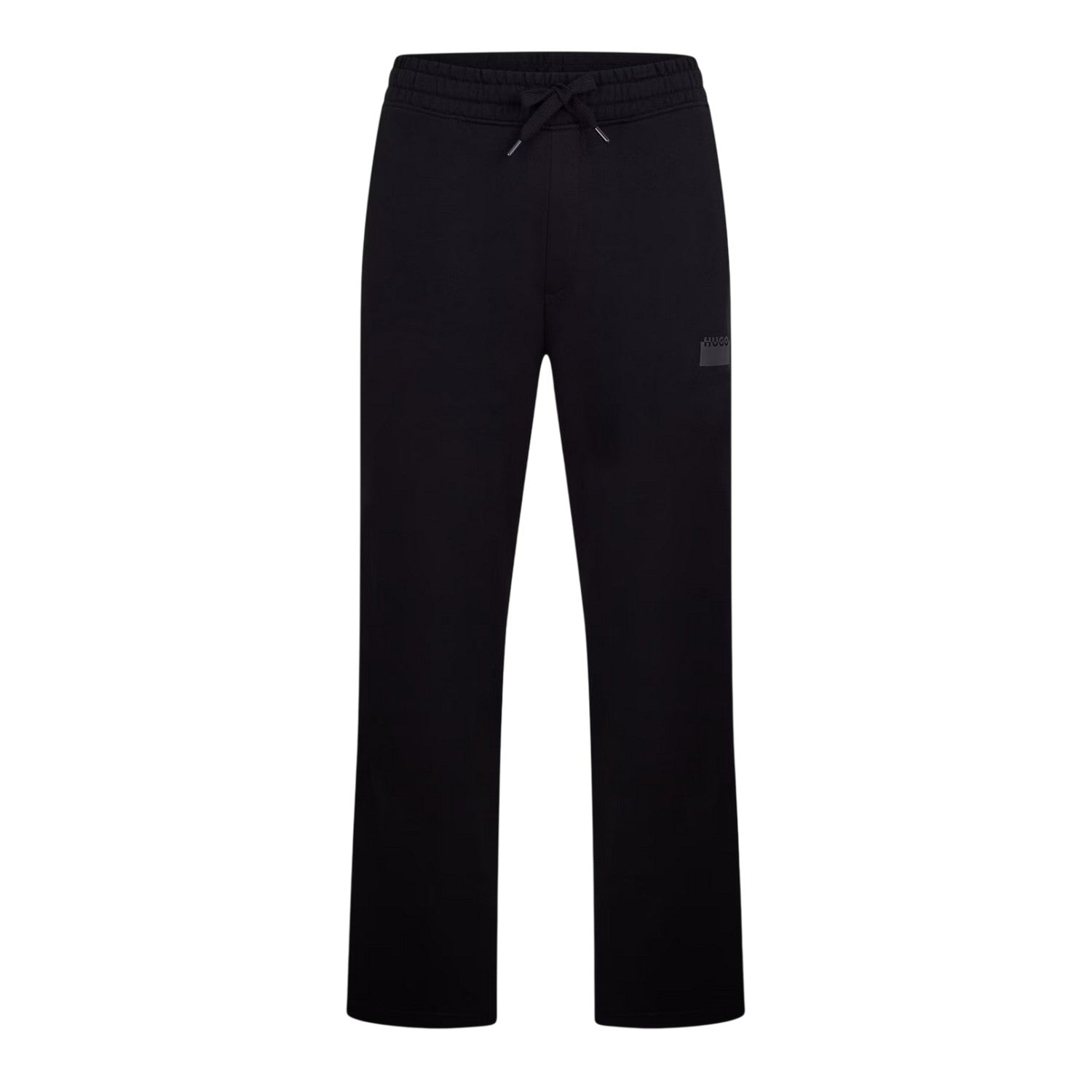 Black - Front - Hugo Mens Open Hem Sweatpants