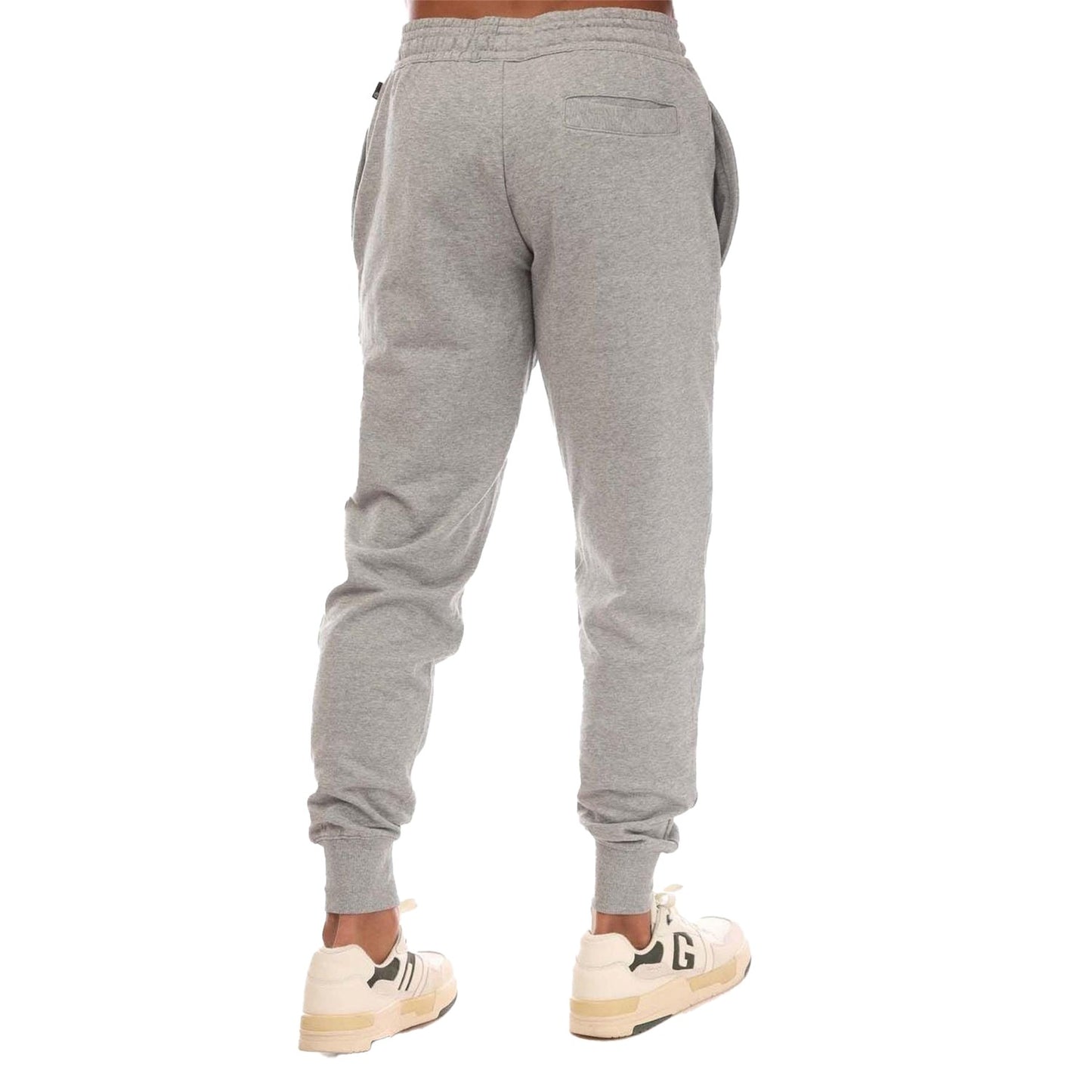 Grey - Back - Timberland Mens Logo Sweatpants