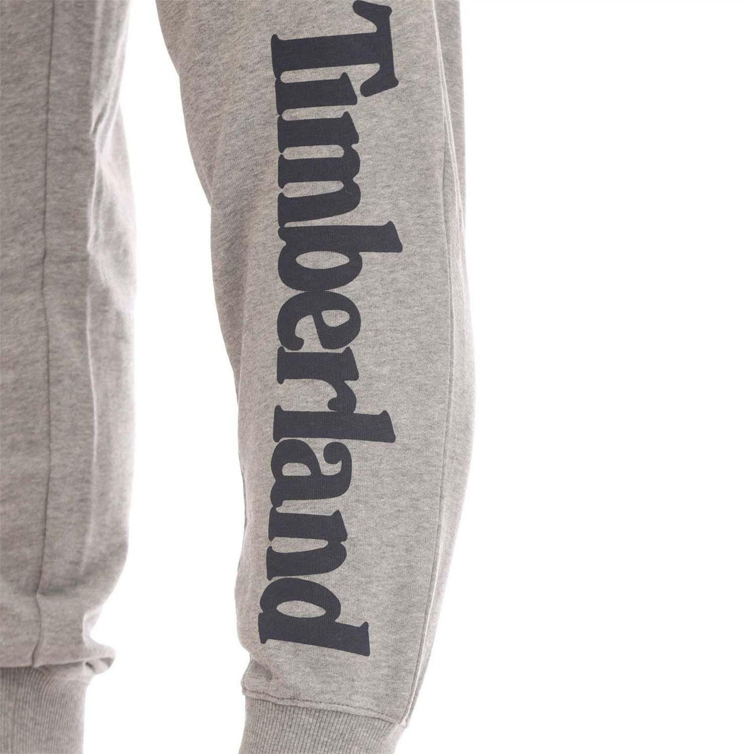 Grey - Side - Timberland Mens Logo Sweatpants