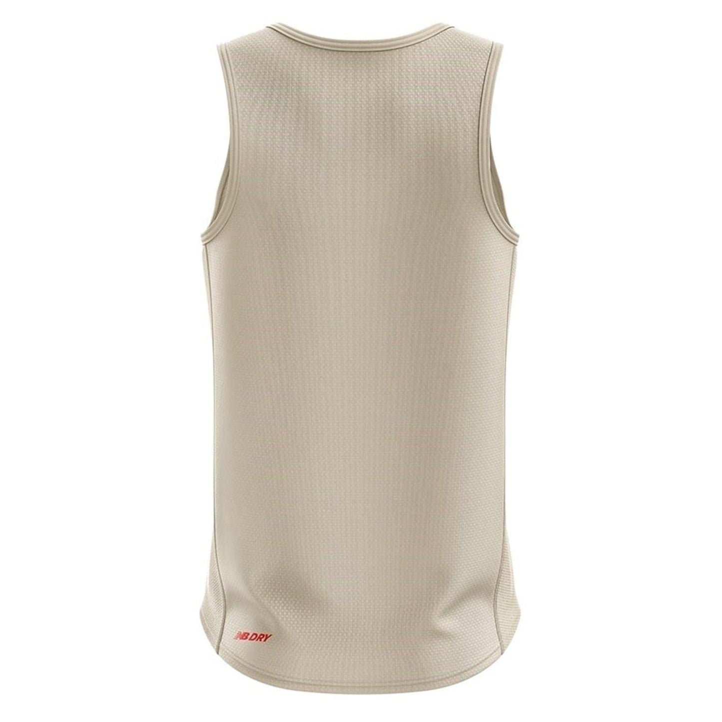 Angora - Back - New Balance Mens V Neck Regular Tank Top