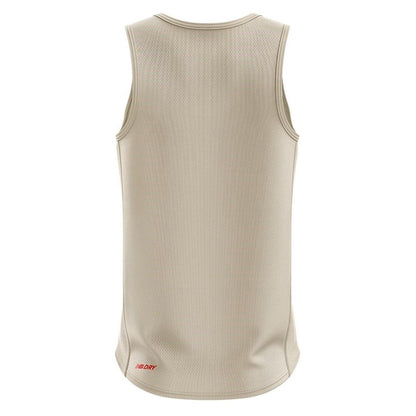 Angora - Back - New Balance Mens V Neck Regular Tank Top