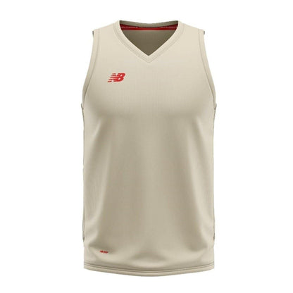 Angora - Front - New Balance Mens V Neck Regular Tank Top