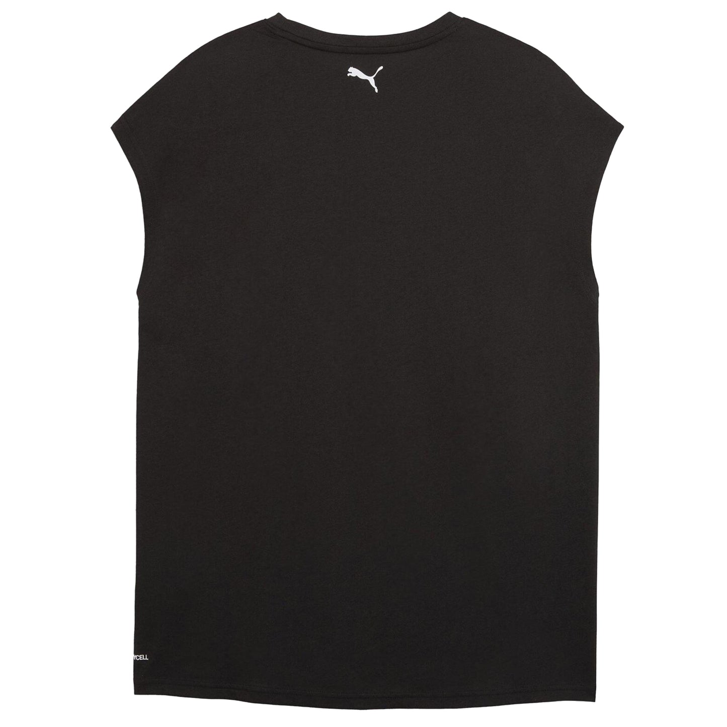 Puma Black - Back - Puma Mens Graphic Print Relaxed Fit Vest Top
