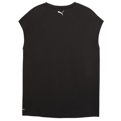 Puma Black - Back - Puma Mens Graphic Print Relaxed Fit Vest Top