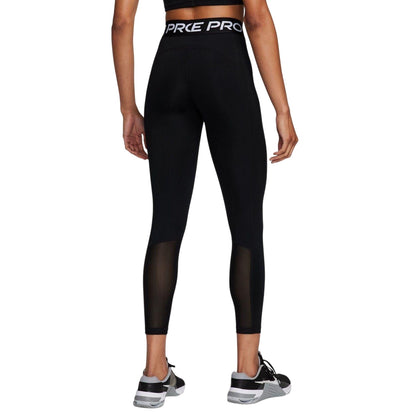 Black - Back - Nike Womens-Ladies Pro High Rise Leggings