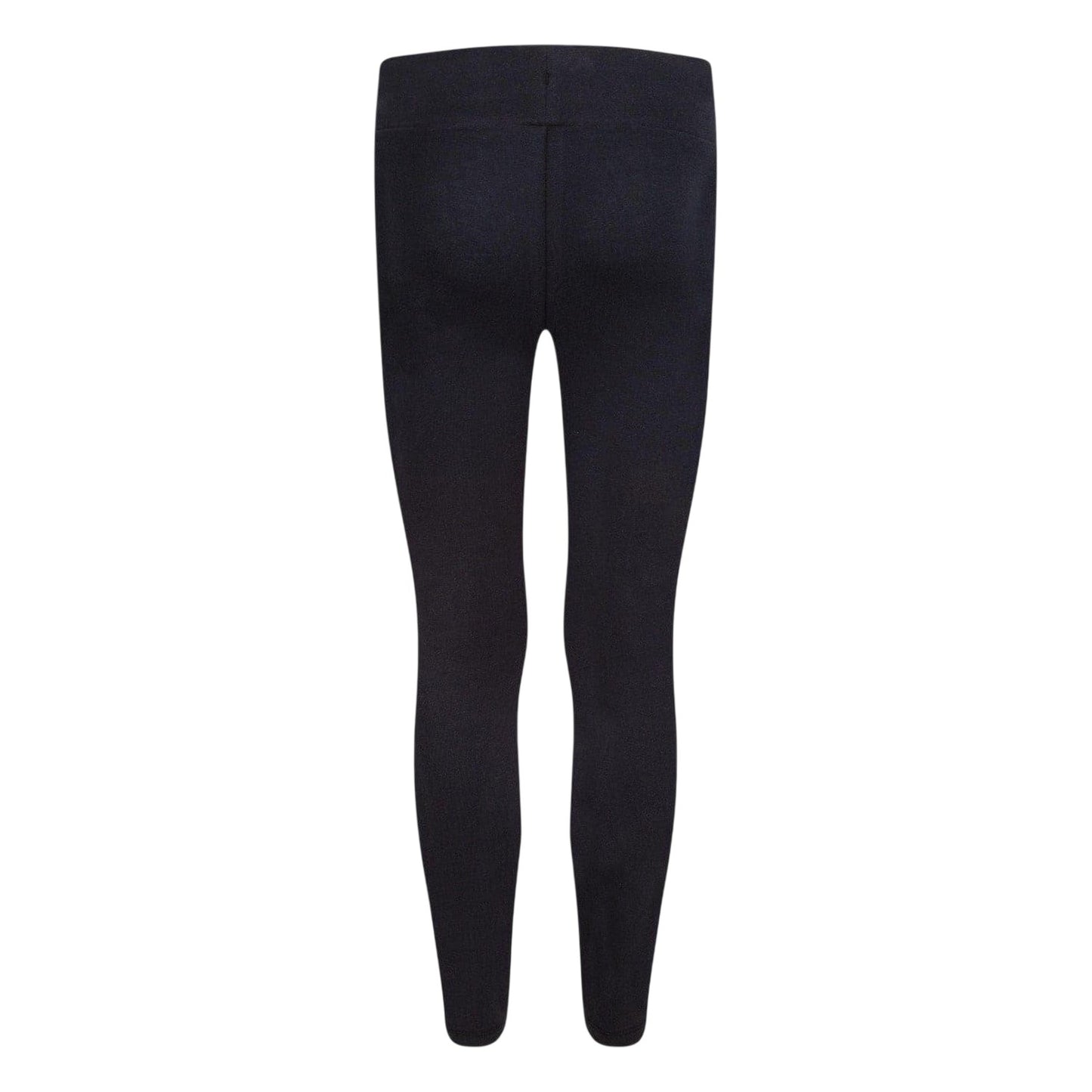 Black-White - Back - Nike Girls Air Jordan Tights