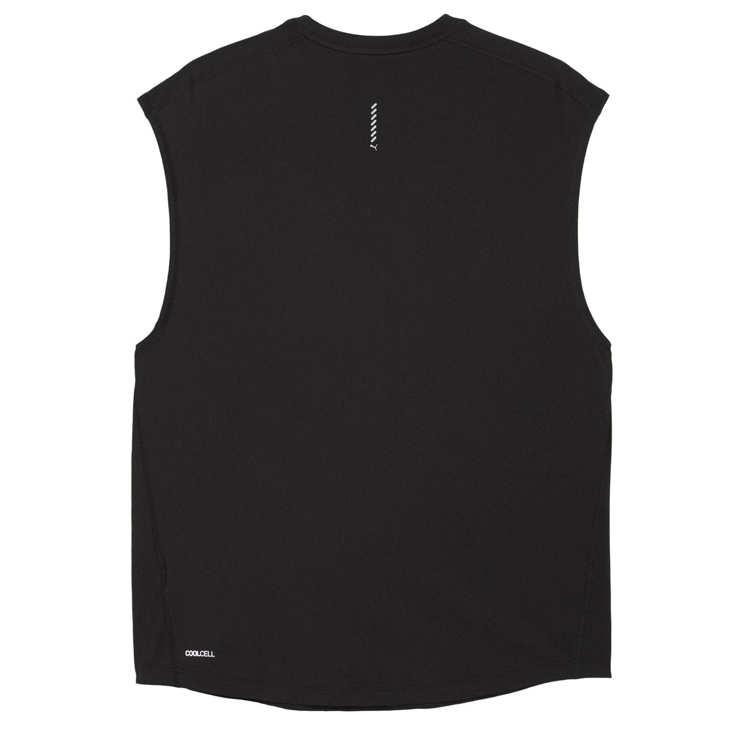 Puma Black - Back - Puma Mens Coolcell Performance Vest Top