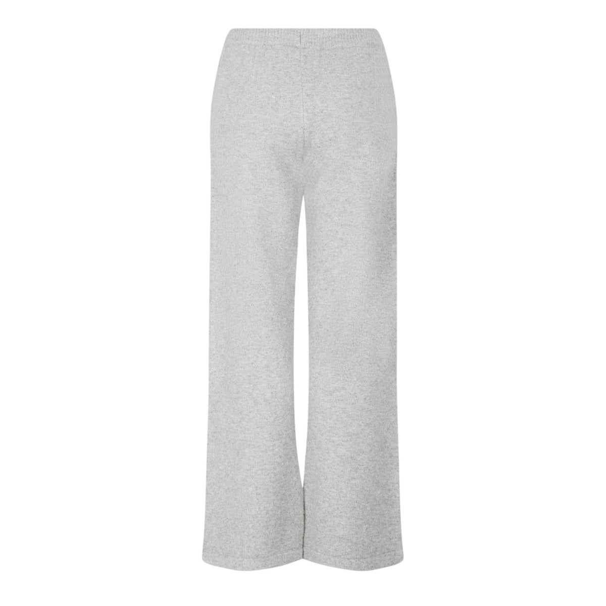 Grey - Back - Couture Womens-Ladies Fleece Wide Leg Sweatpants