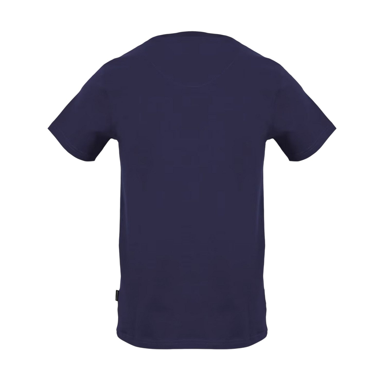 Navy - Back - Aquascutum Mens Stripe T-Shirt