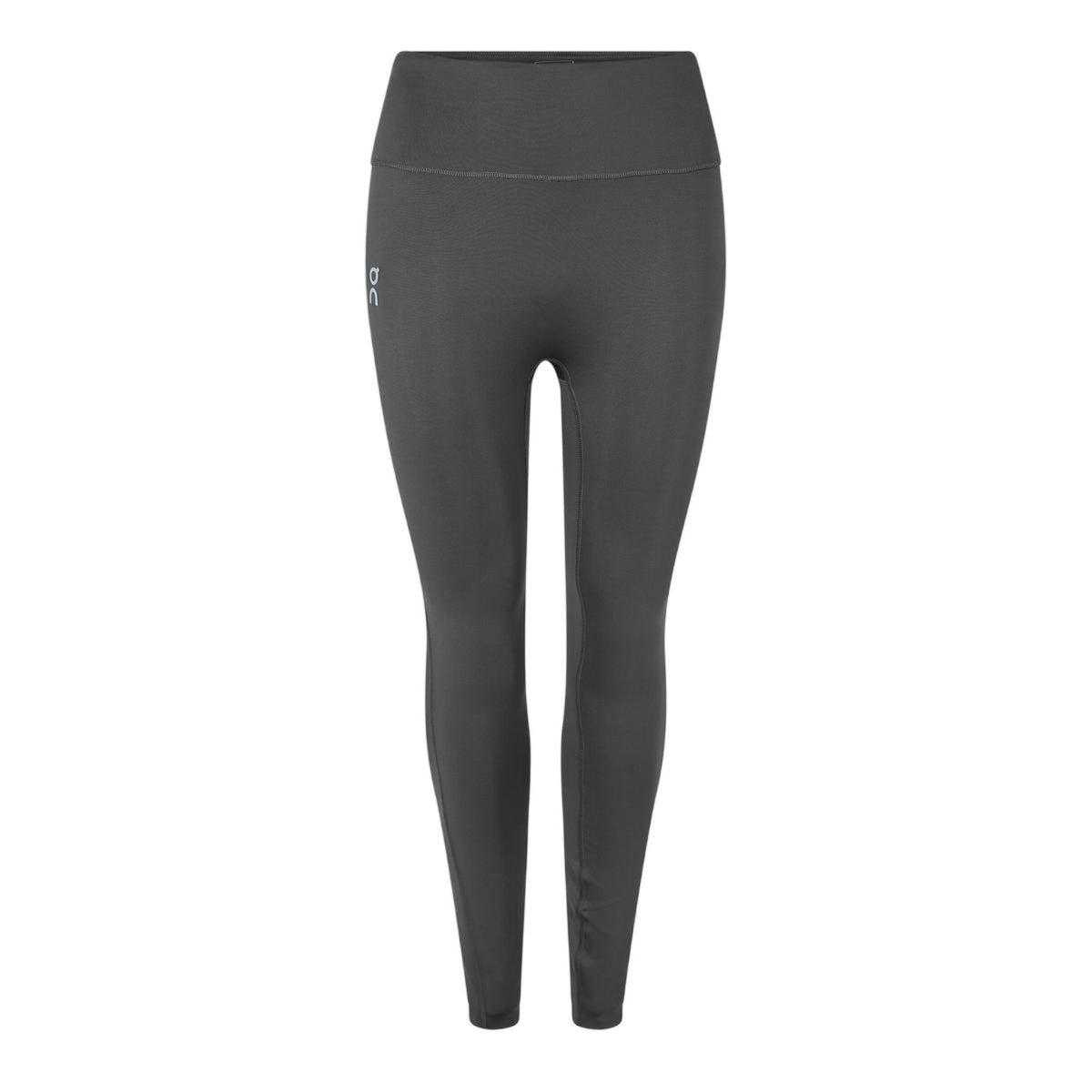 Eclipse Grey - Front - On Running Womens-Ladies High Rise Running Tights