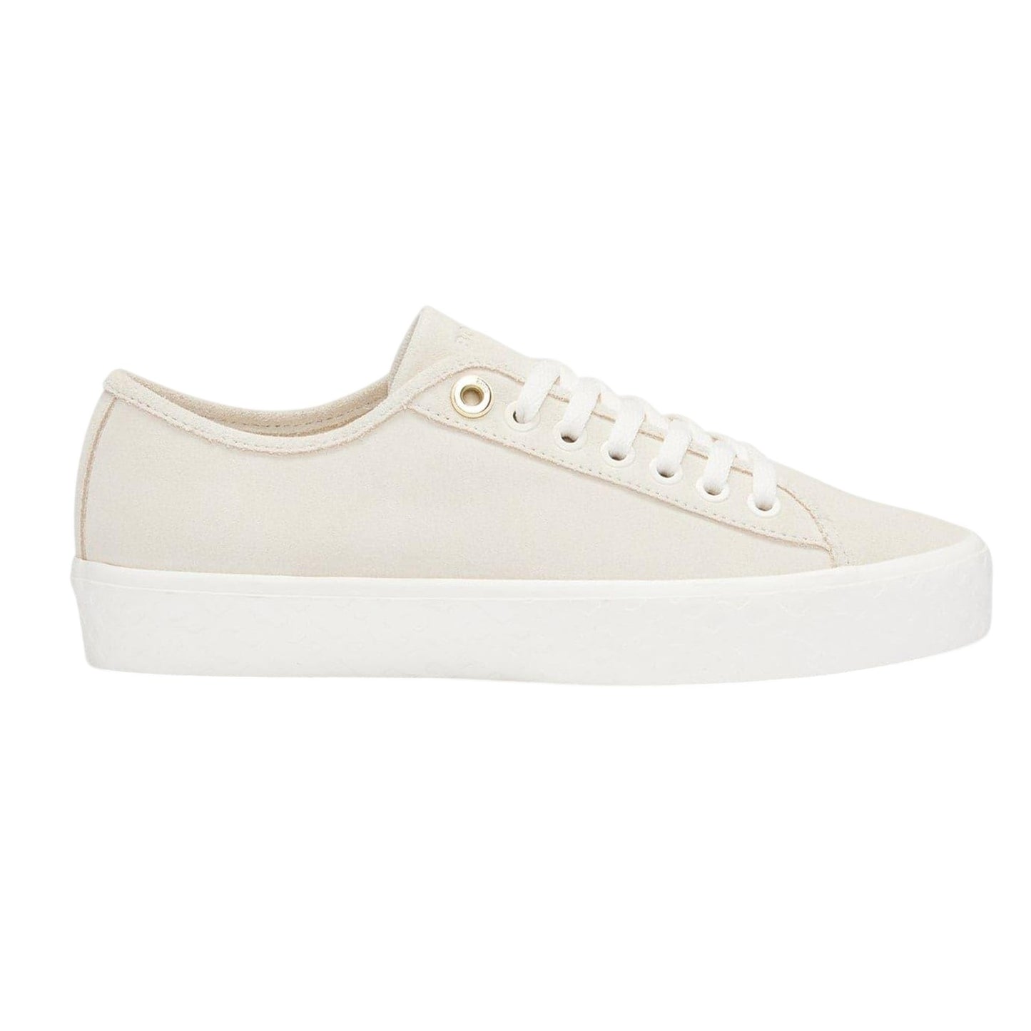 White - Front - Boss Womens-Ladies Aiden Synthetic Tennis Shoes