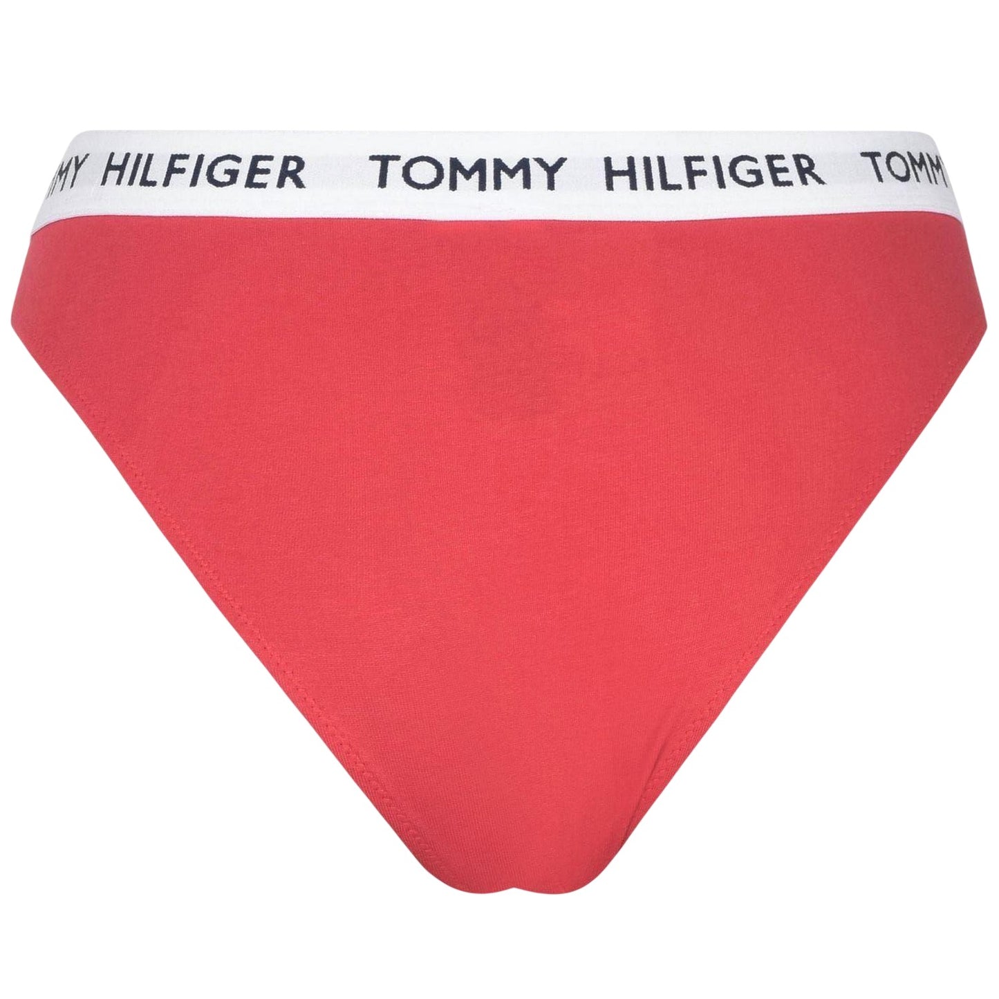Tango Red - Back - Tommy Hilfiger Womens-Ladies Cotton Briefs