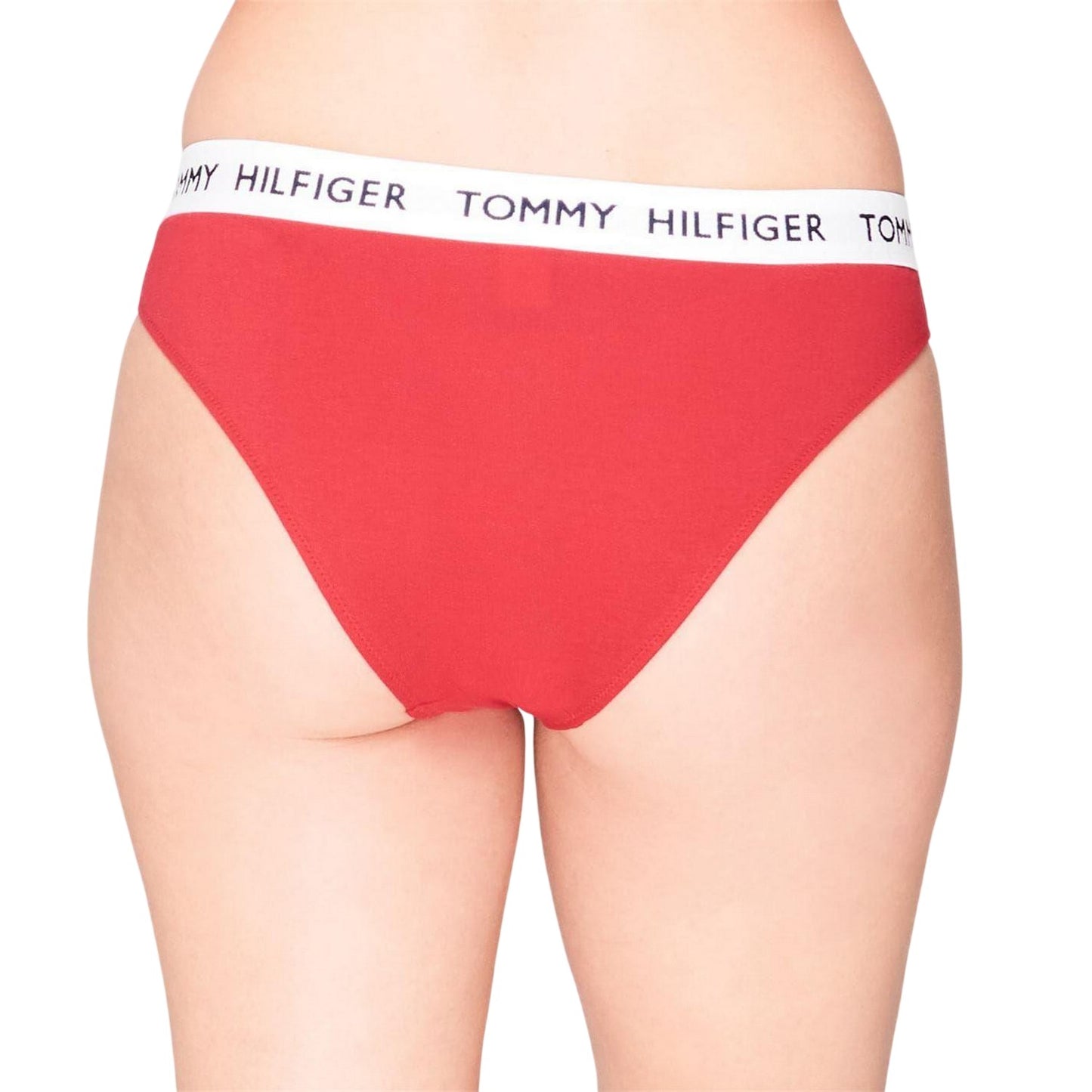 Tango Red - Lifestyle - Tommy Hilfiger Womens-Ladies Cotton Briefs