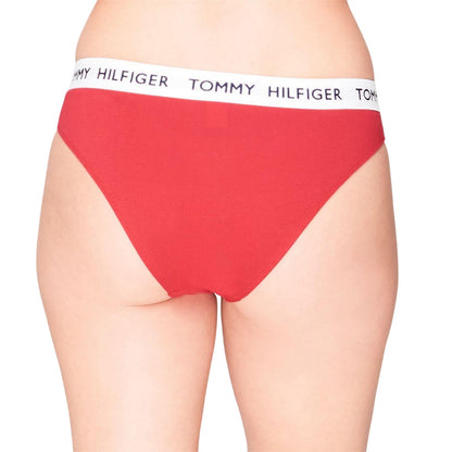 Tango Red - Lifestyle - Tommy Hilfiger Womens-Ladies Cotton Briefs