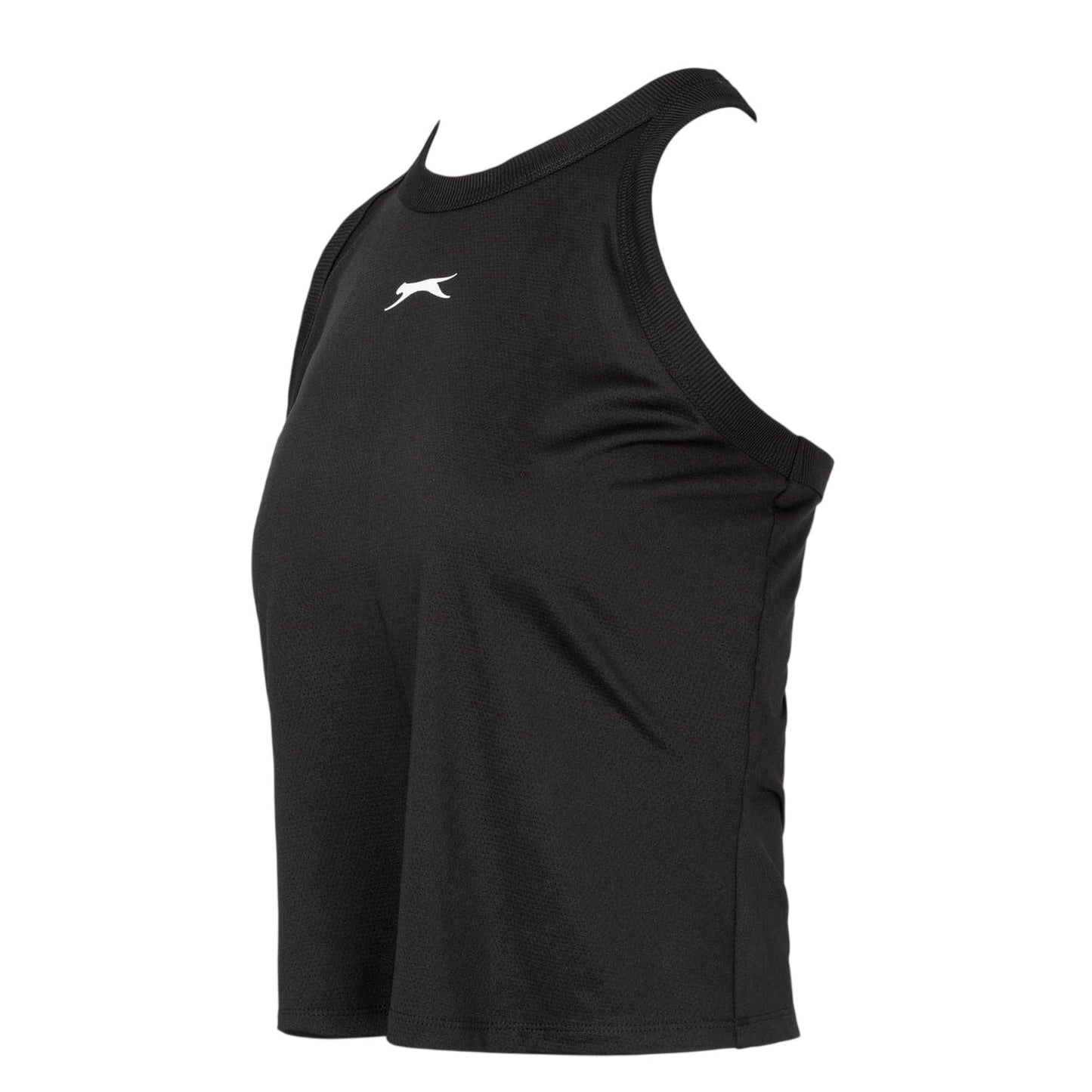 Black - Side - Slazenger Womens-Ladies Tennis Tank Top