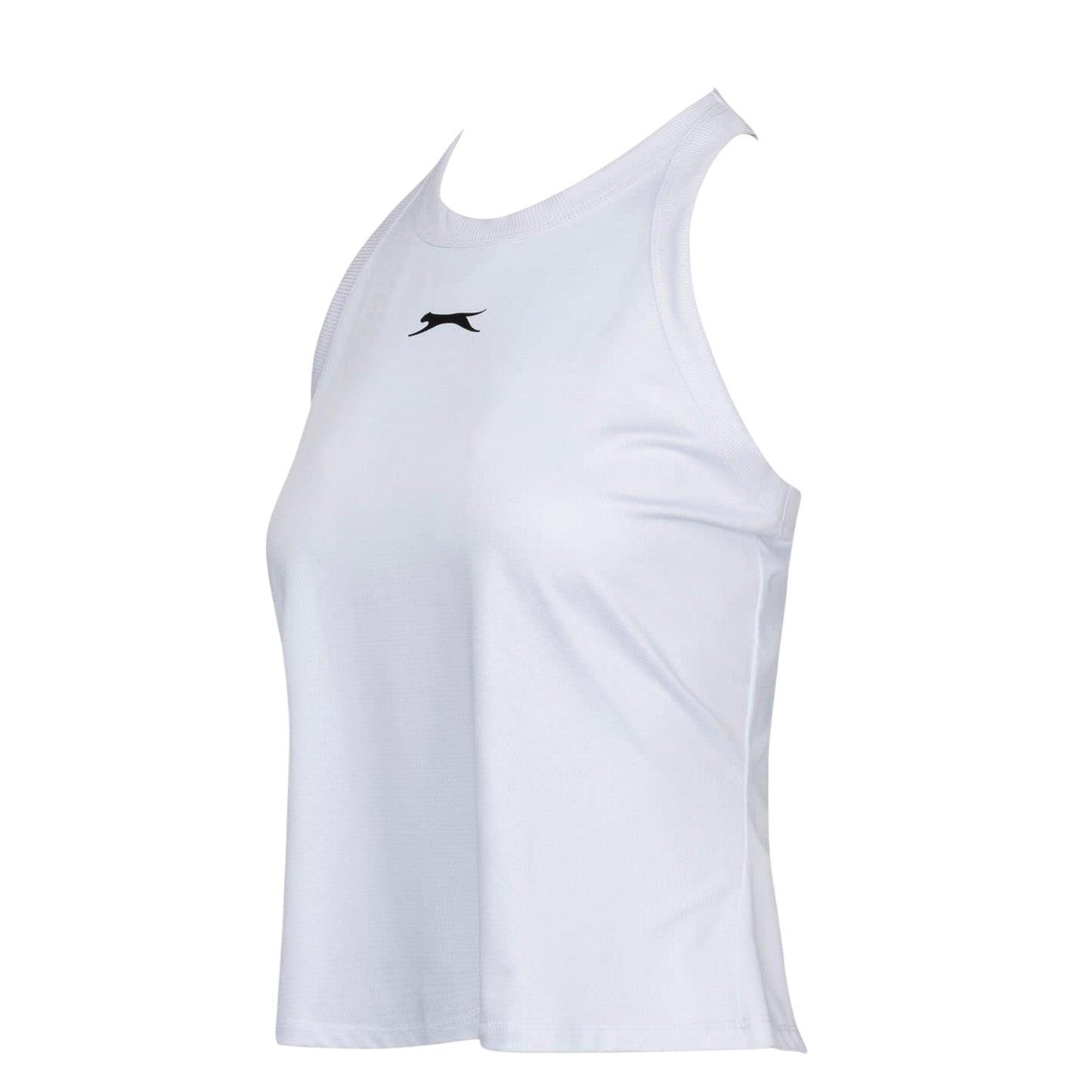 White - Side - Slazenger Womens-Ladies Tennis Tank Top