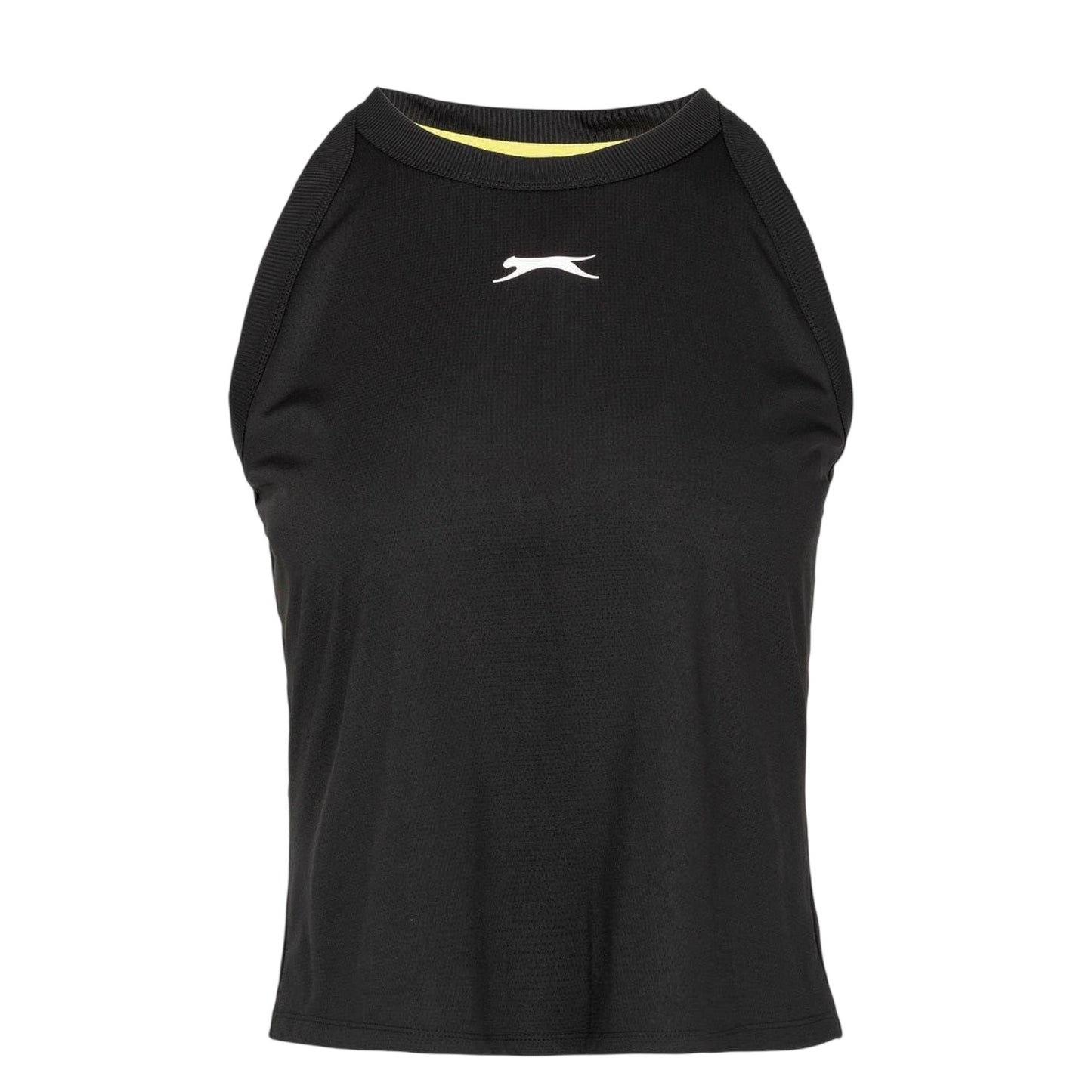 Black - Front - Slazenger Womens-Ladies Tennis Tank Top