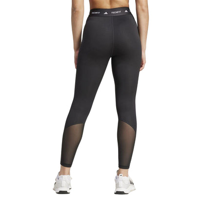 Black - Back - Adidas Womens-Ladies Techfit Tights