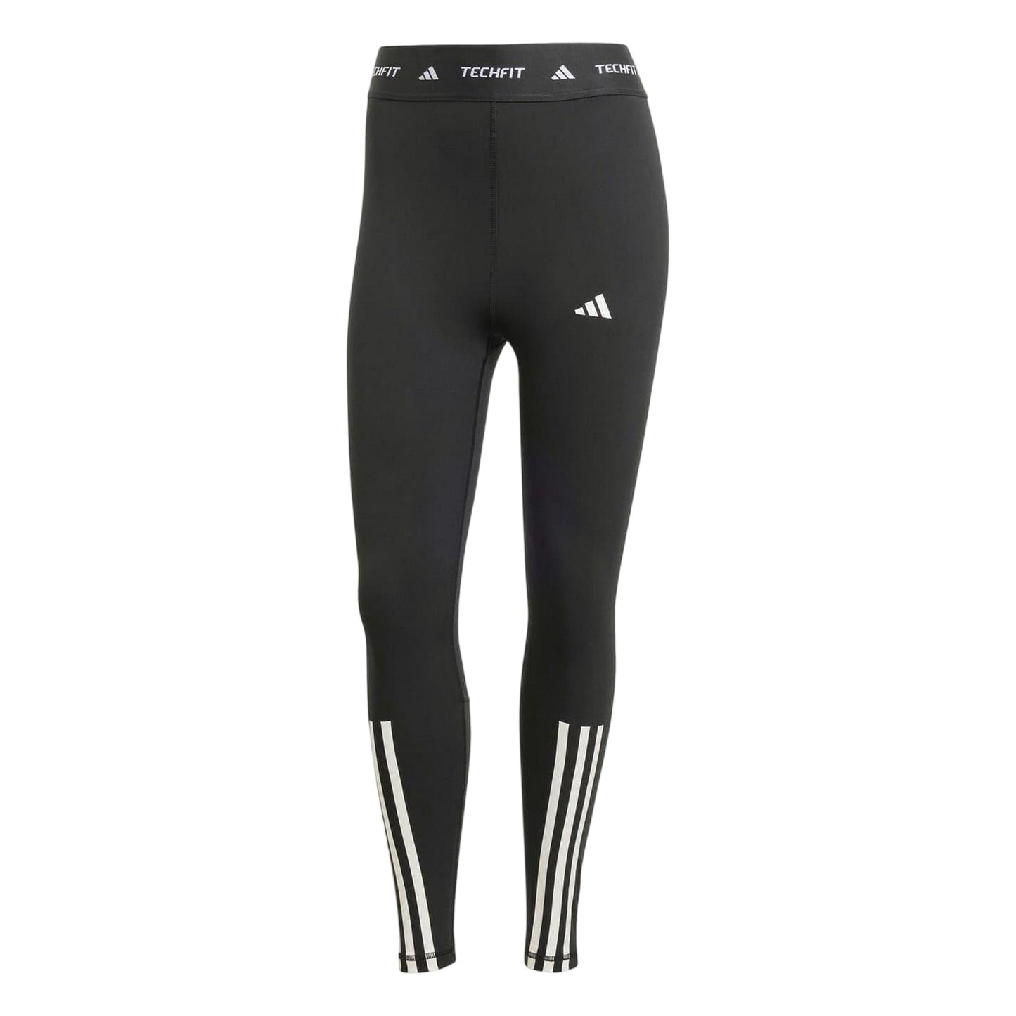 Black - Front - Adidas Womens-Ladies Techfit Tights