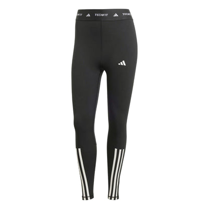 Black - Front - Adidas Womens-Ladies Techfit Tights