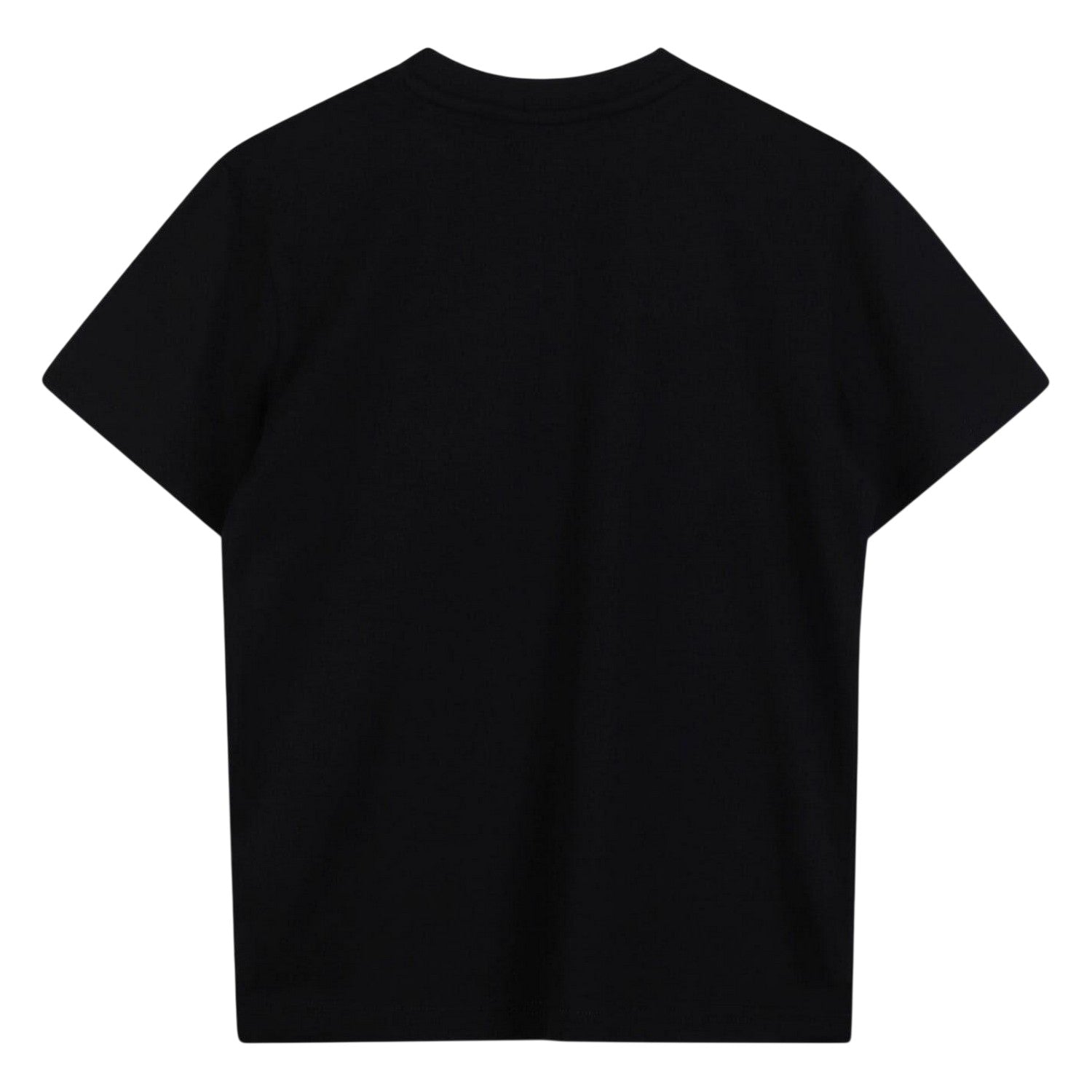 Black - Back - Hugo Childrens-Kids Logo Zip Pocket T-Shirt
