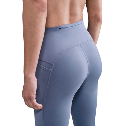 Indigo - Side - Nike Womens-Ladies Swift Running Tights