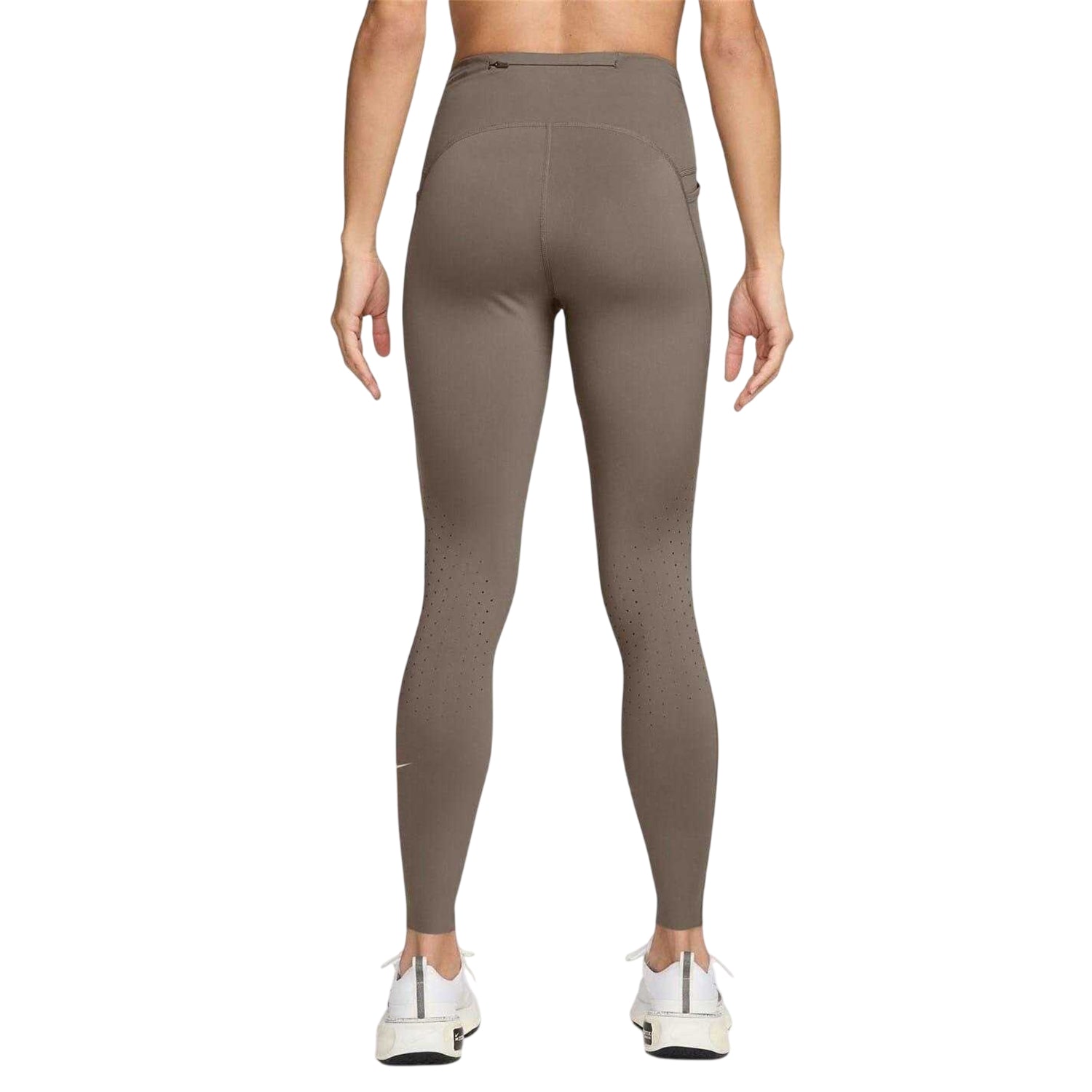 Mink - Back - Nike Womens-Ladies Swift Running Tights