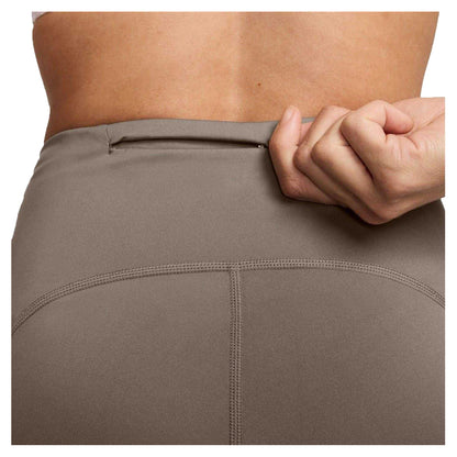 Mink - Side - Nike Womens-Ladies Swift Running Tights