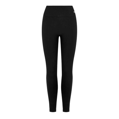 Black - Front - 4th & Reckless Womens-Ladies Seamless Leggings