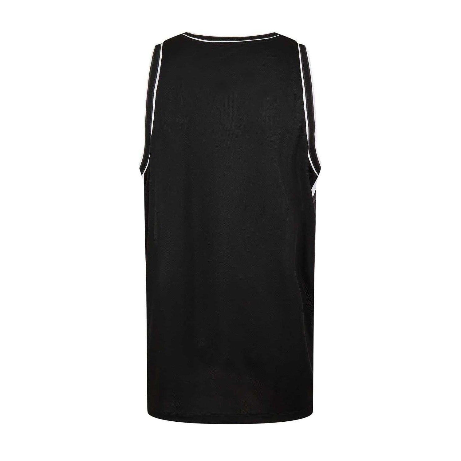 Black-White - Back - Macron Unisex Adult Barbarians 24-25 Vest Top