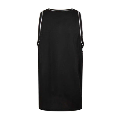 Black-White - Back - Macron Unisex Adult Barbarians 24-25 Vest Top