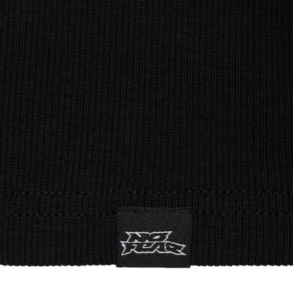 Black - Side - No Fear Mens Sleeveless Vest Top