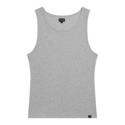 Grey - Front - No Fear Mens Sleeveless Vest Top